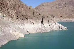 ۵ سد تهران ۱۶ درصد آب دارد

