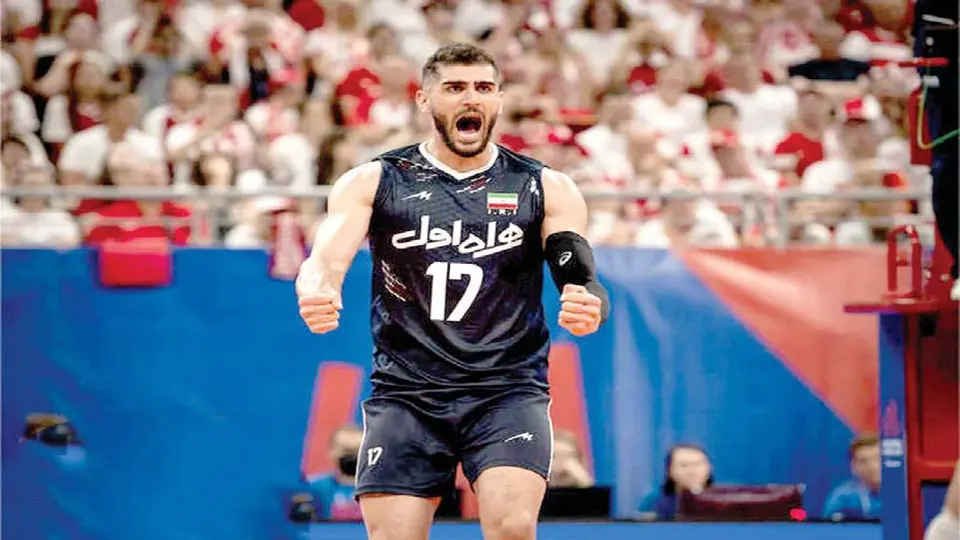 ستاره  نوظهور  والیبال ایران در  چالش سربازی
