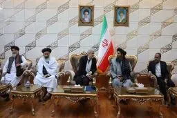 هیات طالبان وارد تهران شد