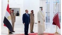 السیسی با امیر قطر رایزنی کرد 