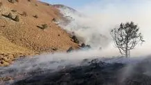 آتش سوزی در چالوس ادامه دارد