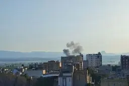 اصابت یک پرتابه اطراف فرودگاه مشهد