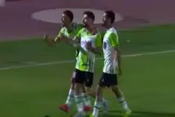 گل دوم خیبر به چادرملو توسط جدی 