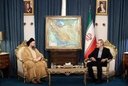 لاریجانی: همکاری‌های ایران و عراق عینی‌تر شود