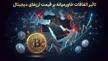 چرا اتفاقات در خاورمیانه بیشترین تاثیر را بر قیمت ارزهای دیجیتال دارد؟