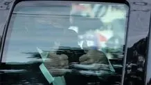 ترامپ طرفدارانش را مقابل بیمارستان غافلگیر کرد