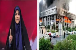 تقدیم مدال‌های طلا به مجری صداوسیما