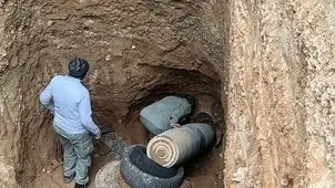 موشکی که در شرق تهران عمل نکرد+تصاویر