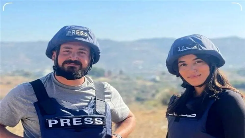 استشهاد صحفیین 2 ومدنی فی قصف إسرائیلی جنوب لبنان