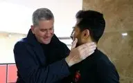 خداحافظی گاریدو با بازیکنان در محل تمرین/ عکس