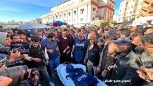 تشییع مصور قناة الجزیرة فی غزة