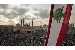 تظاهرات لبنانی ها در سالروز اعتراضات ۱۷ اکتبر