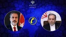 عراقچی به وزیر خارجه ترکیه: هیچ پرتابه‌ای از طرف ایران به سوی ترکیه شلیک نشده است