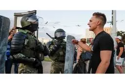 دست‌کم ۱۵۰ معترض بلاروسی بازداشت شدند
