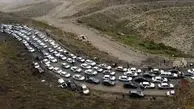 ترافیک سنگین در آزادراه تهران - شمال / مسافران شکیبا باشند

