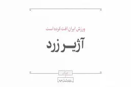 آژیر زرد