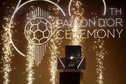 جشن و آتش بازی هواداران پاری سن ژرمن پس از مراسم توپ طلا+ ویدئو

