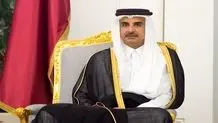 امیر قطر بر پیکر شهدای حماس نماز خواند + فیلم