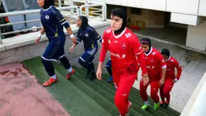 تصاویر دیدنی از بازی زنان پرسپولیس و یاسام کردستان
