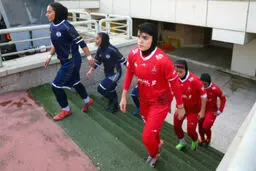 تصاویر دیدنی از بازی زنان پرسپولیس و یاسام کردستان