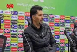 سرمربی آلومینیوم اراک: زشت است یک تیم این چنینی (پرسپولیس) مقابل ما وقت تلف کند