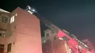 وقوع آتش سوزی در یک خوابگاه دانشجویی در تهران