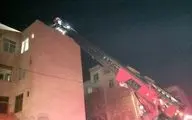 وقوع آتش سوزی در یک خوابگاه دانشجویی در تهران