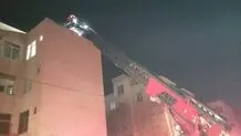 وقوع آتش سوزی در یک خوابگاه دانشجویی در تهران