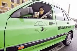 افزایش تاکسیرانان زن در تهران
