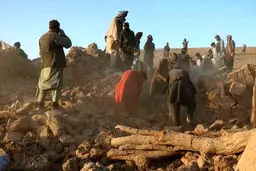 اولین گزارش از خسارت زلزله امروز در افغانستان

