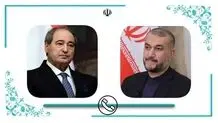 Iran, Syria FMs confer on bilateral ties, regional issues