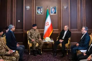 عکس‌هایی که ایسنا از دیدار فرمانده ارتش پاکستان با مسعود پزشکیان منتشر کرد