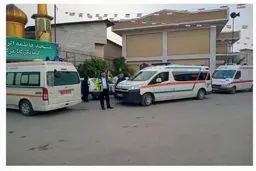 مسمومیت ۱۶ نفر با گاز در مسجد بابل