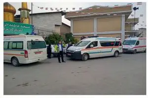 مسمومیت ۱۶ نفر با گاز در مسجد بابل