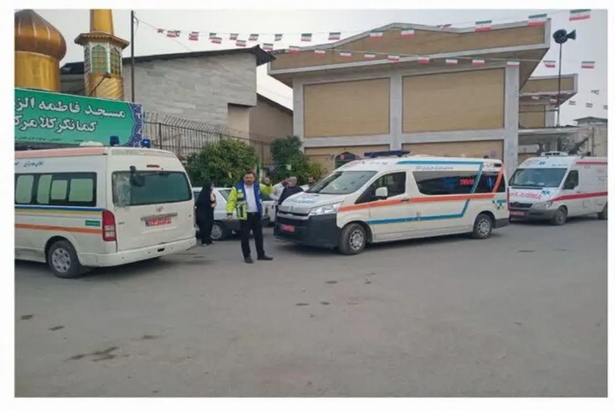 مسمومیت ۱۶ نفر با گاز در مسجد بابل