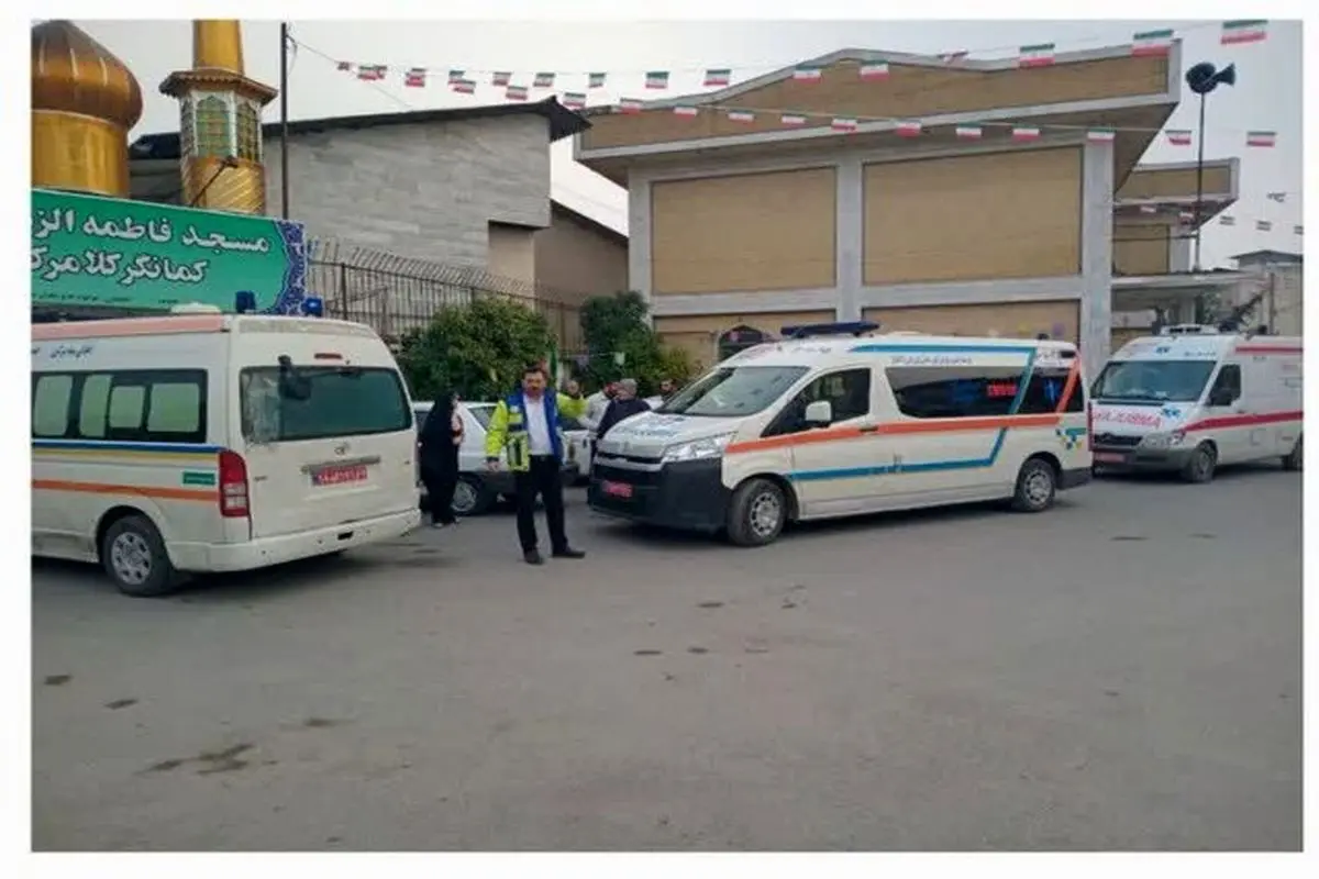 مسمومیت ۱۶ نفر با گاز در مسجد بابل