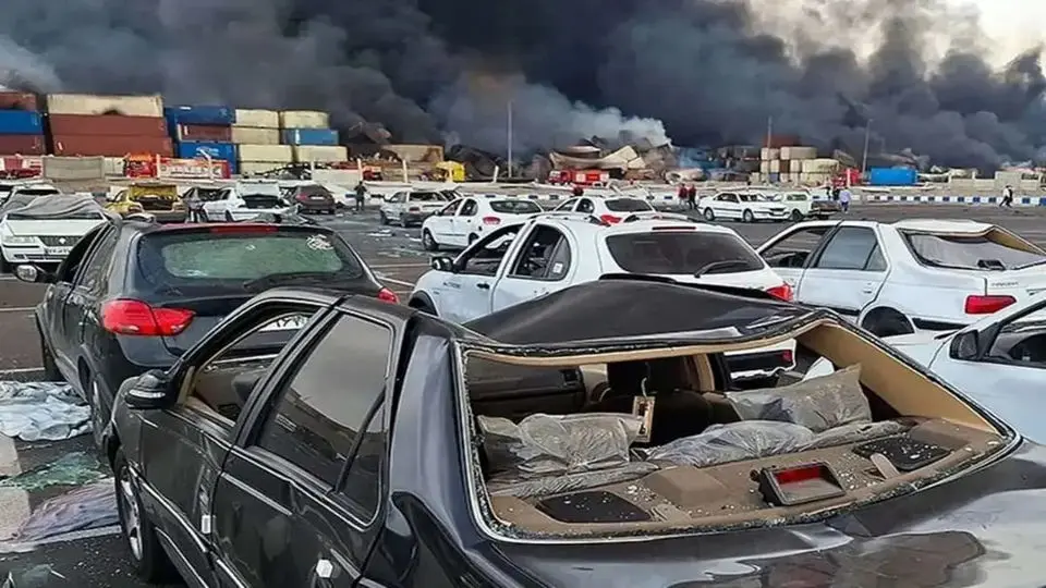خسارت ۲۱۰ میلیارد تومانی  در انفجار بندر

