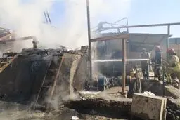 علت آتش‌سوزی در کارخانه نخ نوشهر چه بود؟