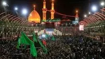 عزاداری زائران حرم امام رضا + ویدئو