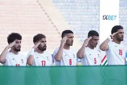 پایان نیمه اول بازی ایران و هند