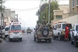 کاخ ریاست‌جمهوری سومالی به توپ بسته شد