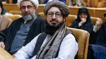 حضور نماینده طالبان در همایش جایزه جهانی امام خمینی (ره) + عکس