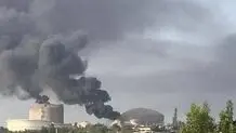 آتش‌ سوزی در خارک