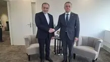 وزاری خارجه ایران و سوئیس دیدار کردند