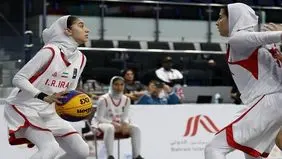 دختران بسکتبالیست ایران بازی را به چین واگذار کردند
