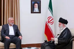 رهبر انقلاب در دیدار هنیه: بر همه مسلمانان واجب است برای آزادسازی فلسطین وارد میدان شوند/ این وظیفه شرعی است

