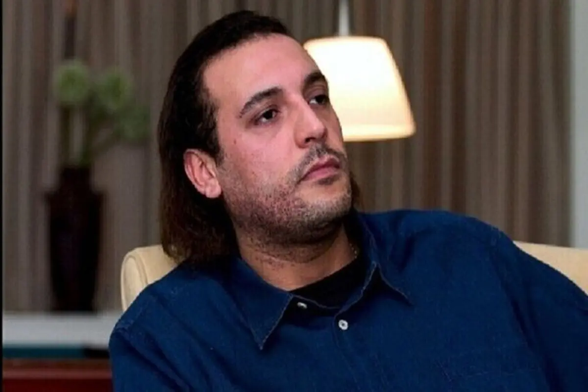 پسر قذافی آزاد شد