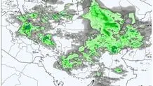 رگبار در ۱۴ استان/ وزش باد شدید در ۸ استان