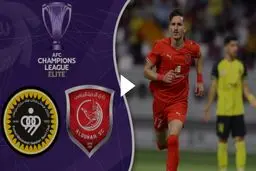 خلاصه بازی الدحیل مقابل سپاهان+ویدئو