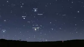 منتظر ابر ماه و بارش شهابی باشید